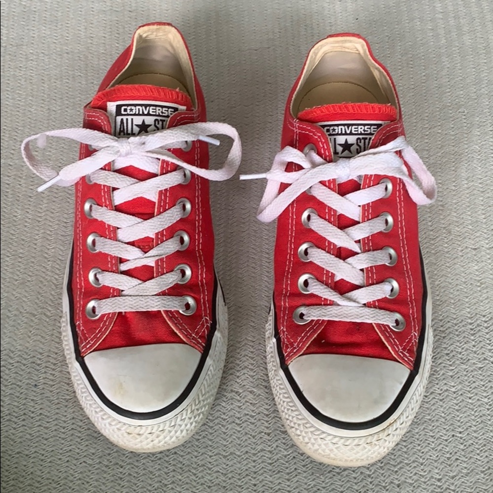 CONVERSE SNEAKER | RED | WOMANS 7